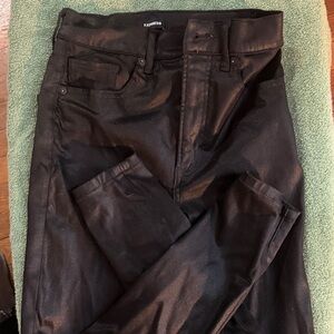 Express 00R Black Skinny Jeans